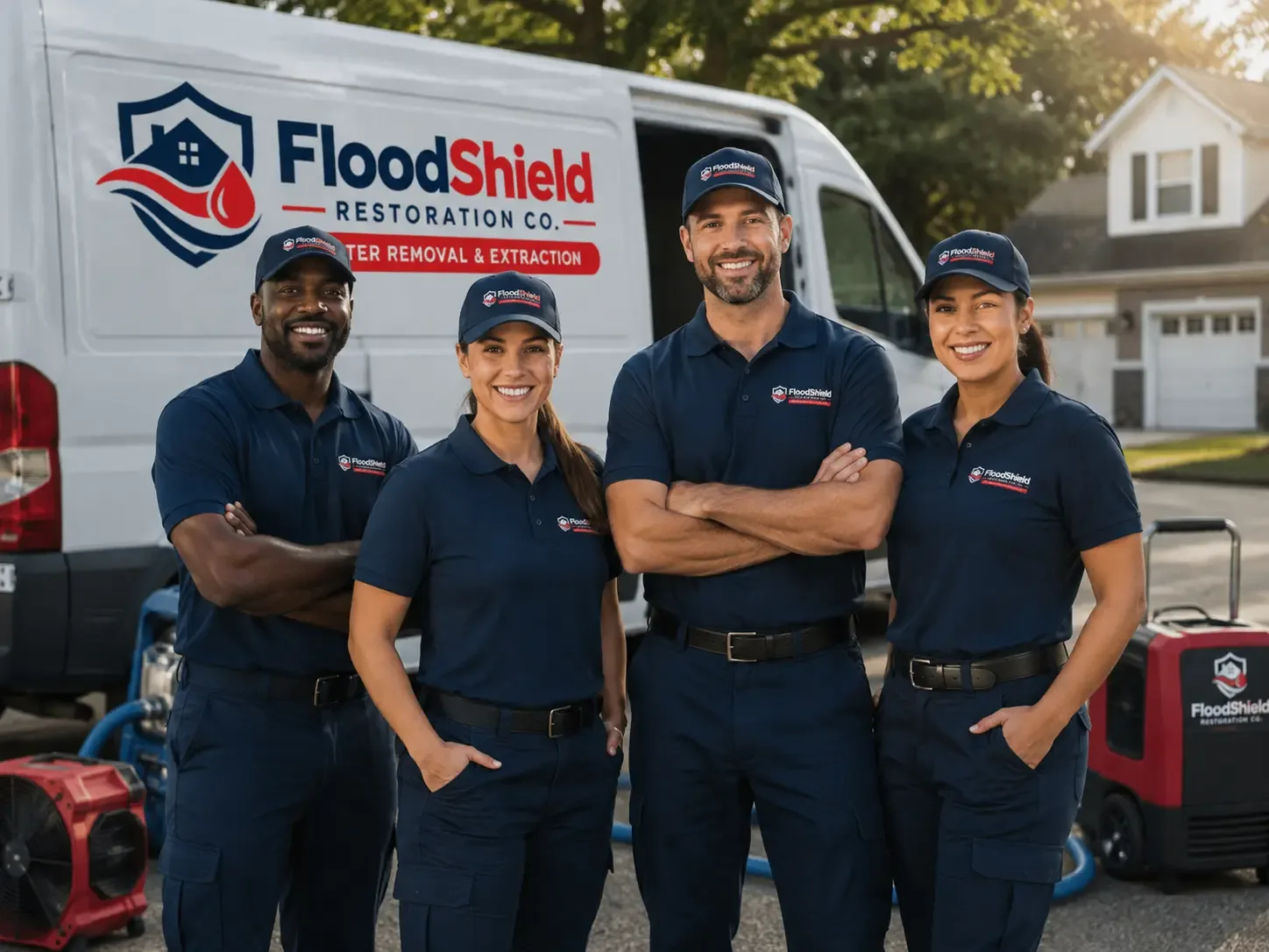 Flood Damage Restoration company in Francisco, IN
